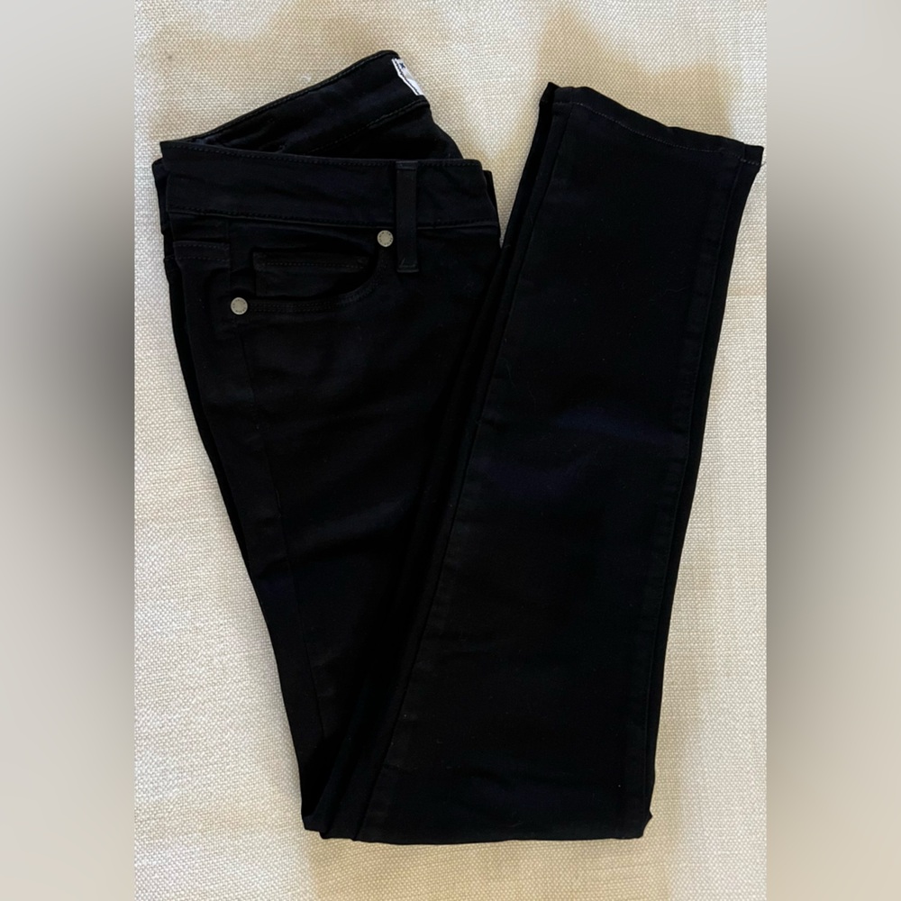 PAIGE Verdugo Crop Black Jeans Size 27 - Picture 6 of 8